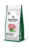 BOWL WOW Корм сухой для щенков мелких пород собак с индейкой, рисом и добавлением шпината, 5 кг