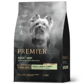 PREMIER Dog Lamb&Turkey ADULT Mini (Свежее мясо ягненка с индейкой для собак мелких пород)