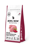BOWL WOW Корм сухой для стерилизованных кошек с индейкой и свеклой, 4 кг