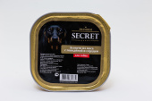 Secret Premium консервы для собак мясное ассорти с говядиной и сердцем, 300 г