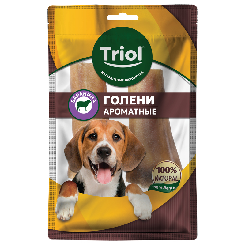 Triol Голени бараньи ароматные для собак, 65г