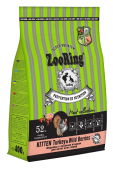 ZOORING Kitten Turkey &Wild Berries Сухой корм для котят индейка и лесные ягоды