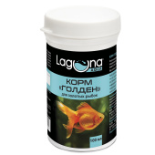 Laguna AQUA Корм для золотых рыб "Голден", хлопья, 100мл, 20г