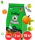 ZOORING MINI YOUNG DOG Сухой корм для молодых собак мини пород Утка и рис с брокколи с глюкозамином и хондроитином