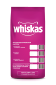 Whiskas Сухой корм с курицей, 13,8 кг